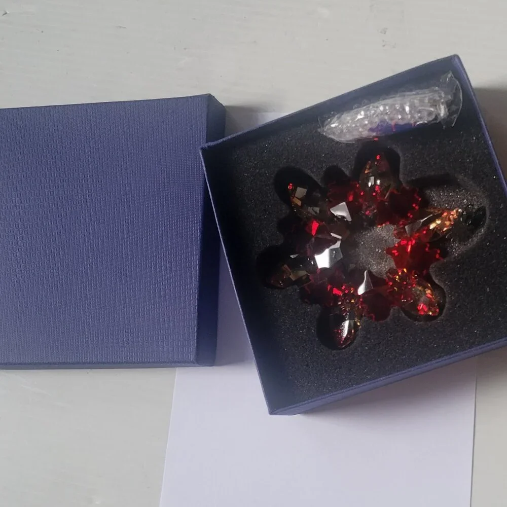 Swarovski 2019 SCS Christmas Winter Sparkle Festive Ornament - Mint in Box MIB**
